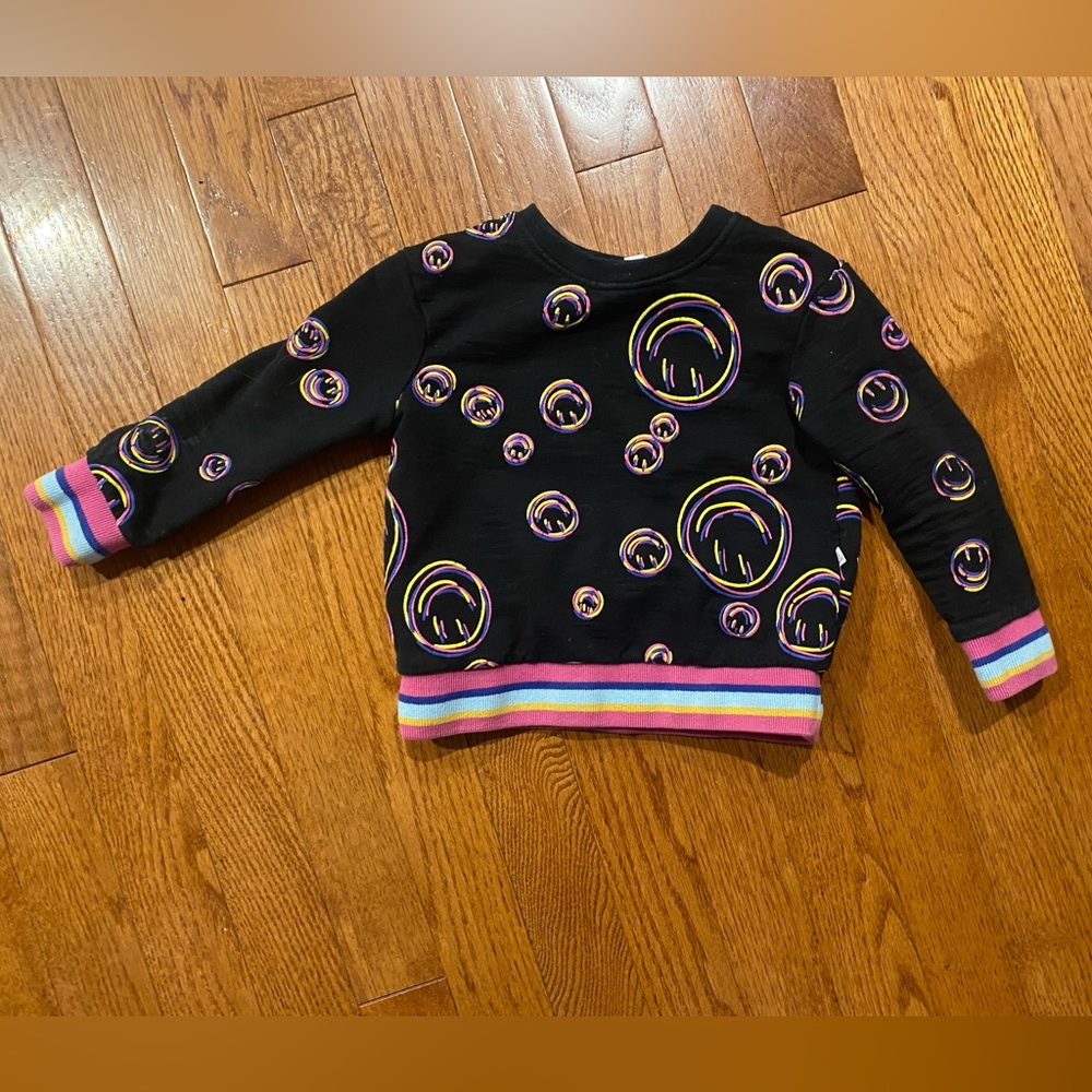 Retro Smiley crew neck